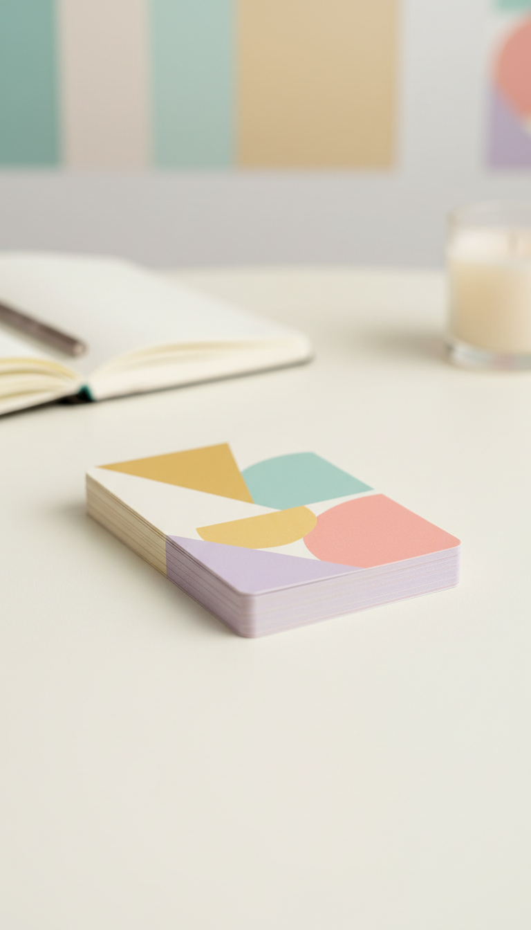 Uplift Lilac Affirmation Card Set