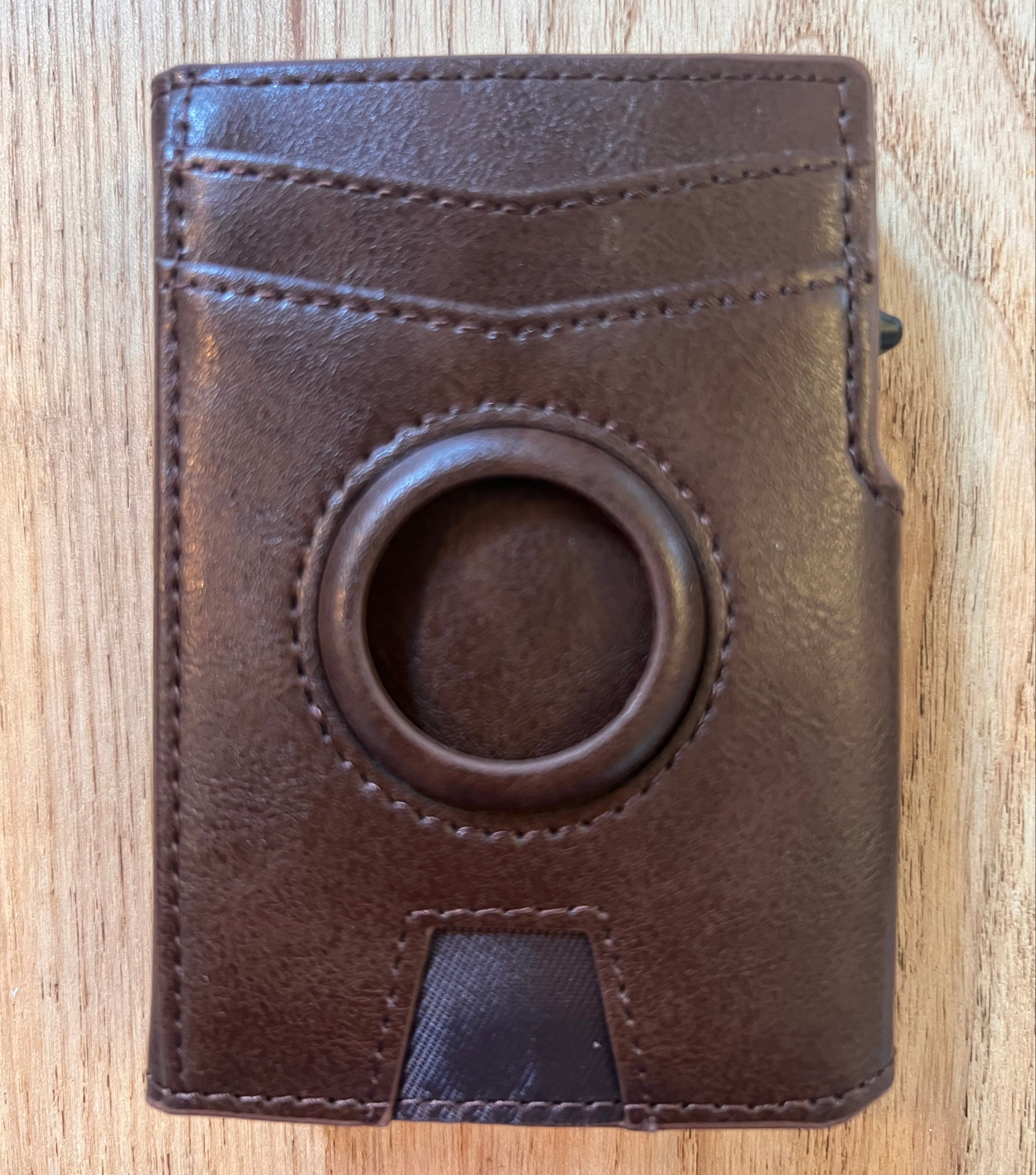 AirTag Compatible Wallet (Brown)