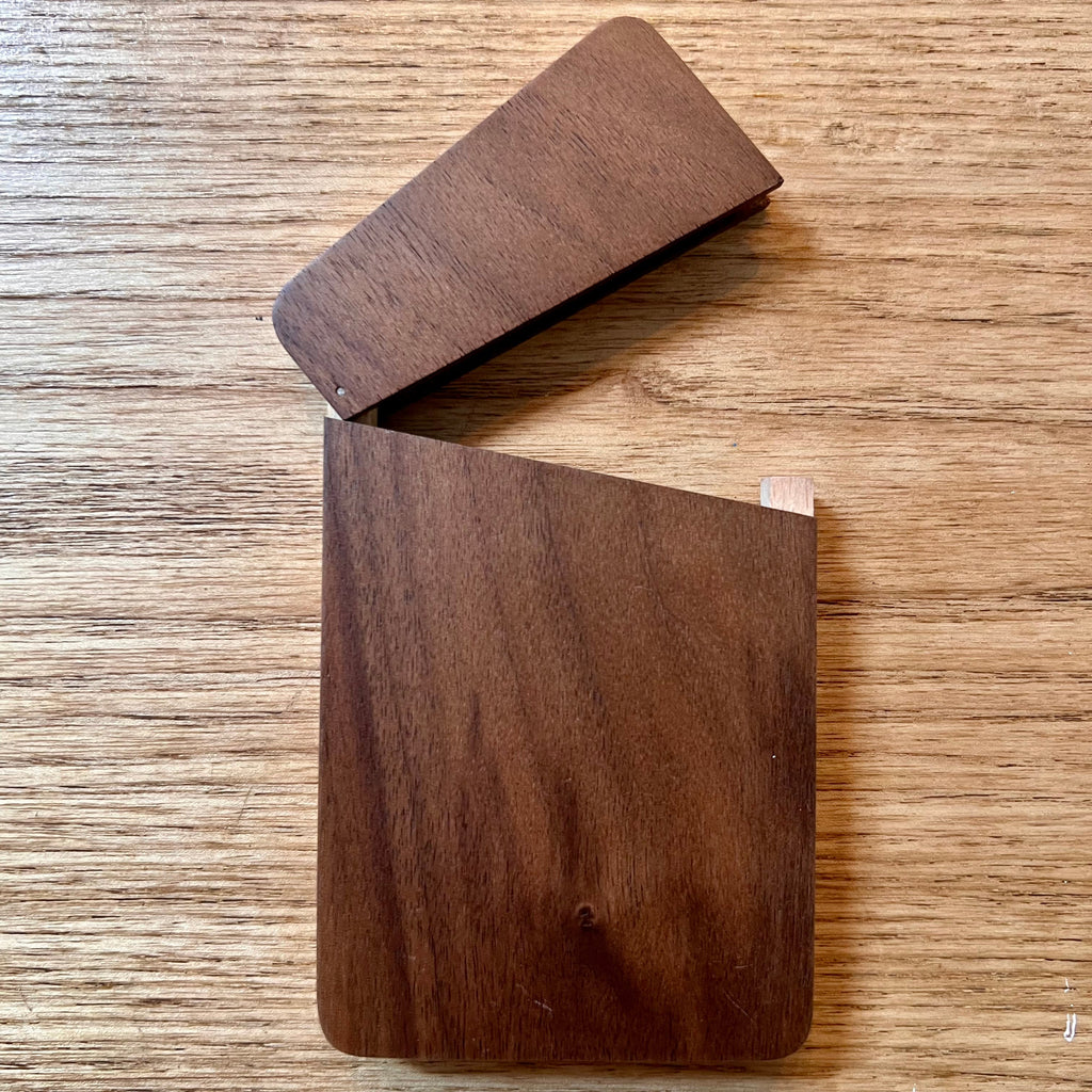 Bamboo Business Card Holder