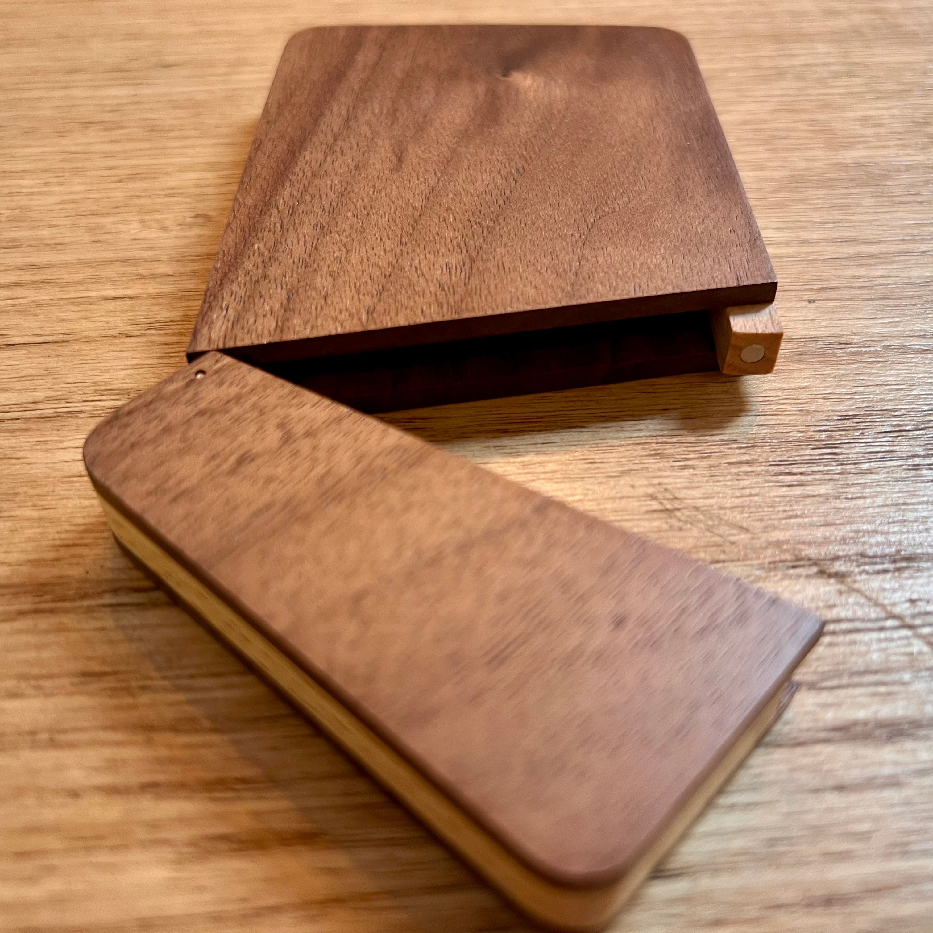 Bamboo Business Card Holder
