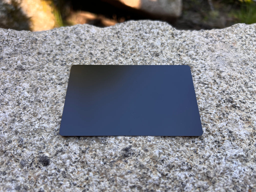 Aluminum Metal Cards