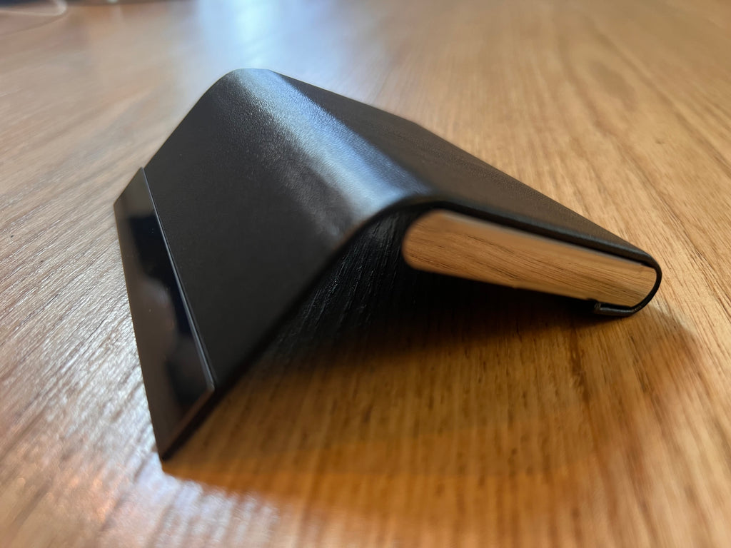 Business Card Holder with Black Stainless Steel (Black)