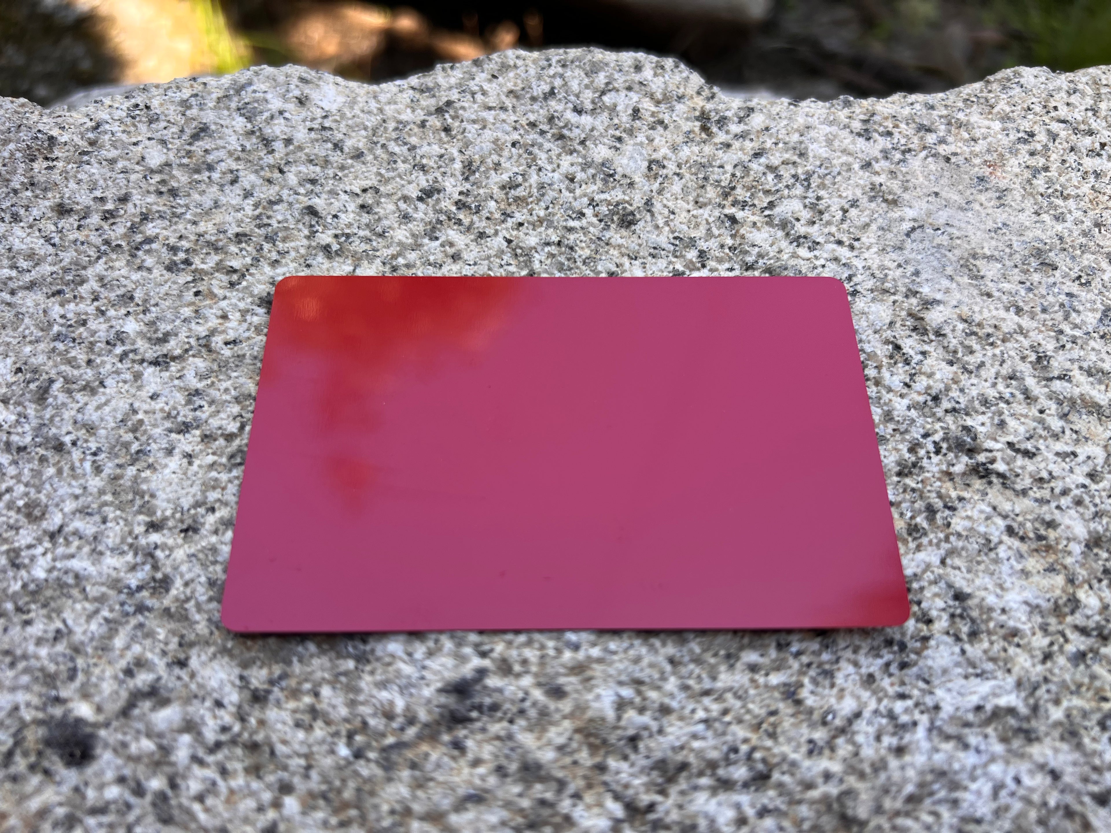 Aluminum Metal Cards